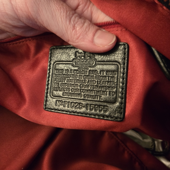 Coach Large Madison Sophia Satchel 15955 Black - Picture 4 of 4